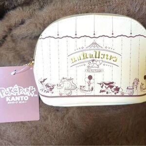 Pokepark pokemon vee vee voyage zipper pouch bag